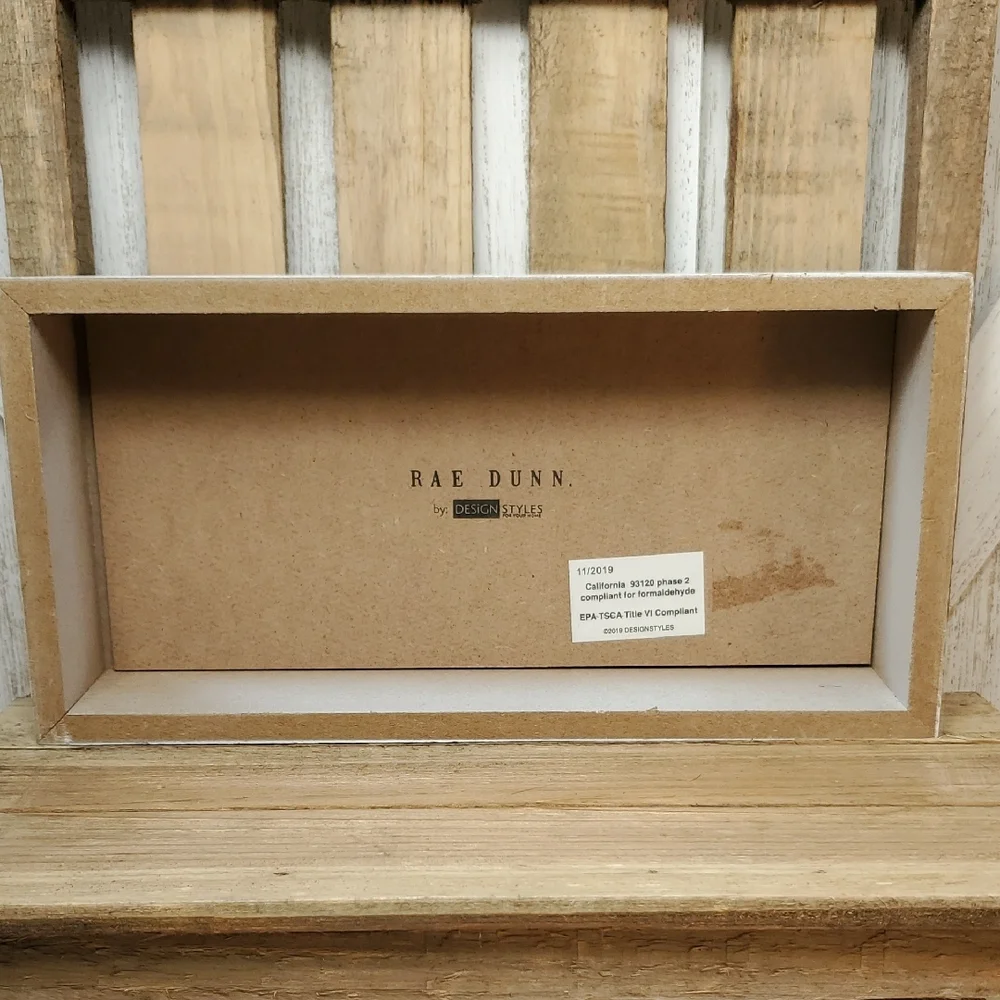 Rae Dunn Black & White Coffee Wood Sign